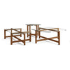 GUS Modern Quarry Square Coffee Table - Glass