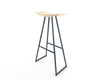 Tronk Roberts Bar Stool 30" Navy Maple 