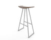 Tronk Roberts Bar Stool 30" Gray Walnut 