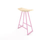 Tronk Roberts Counter Stool 24" Pink Maple 