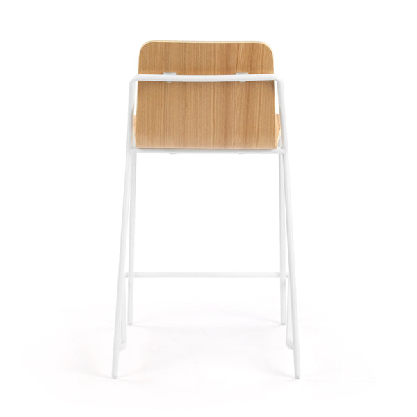 M.A.D. Sling Counter Stool Walnut / Black 