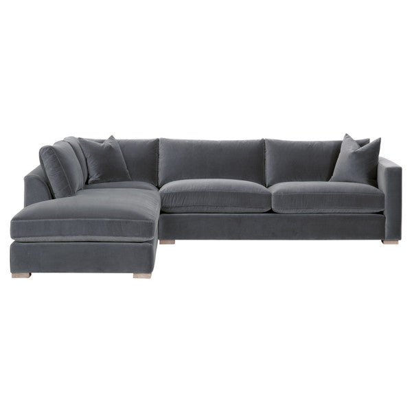 Essentials For Living Rocco 120 inch Grand Sectional