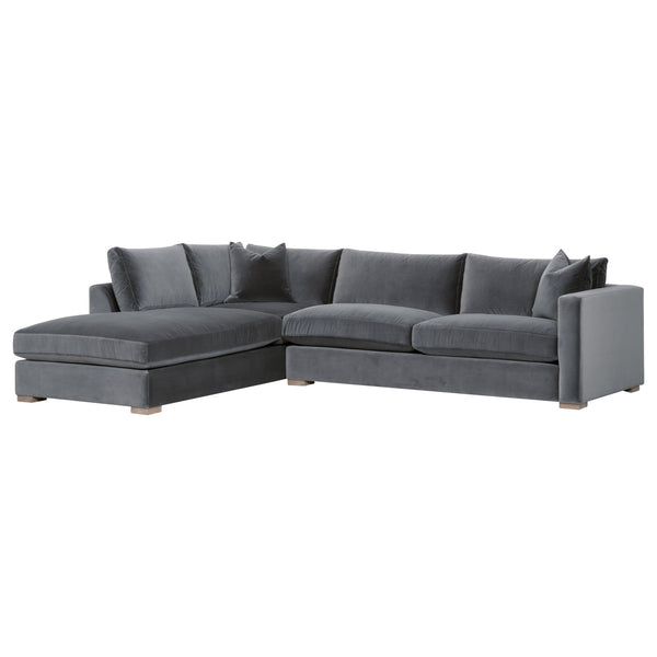 Essentials For Living Rocco 120 inch Grand Sectional