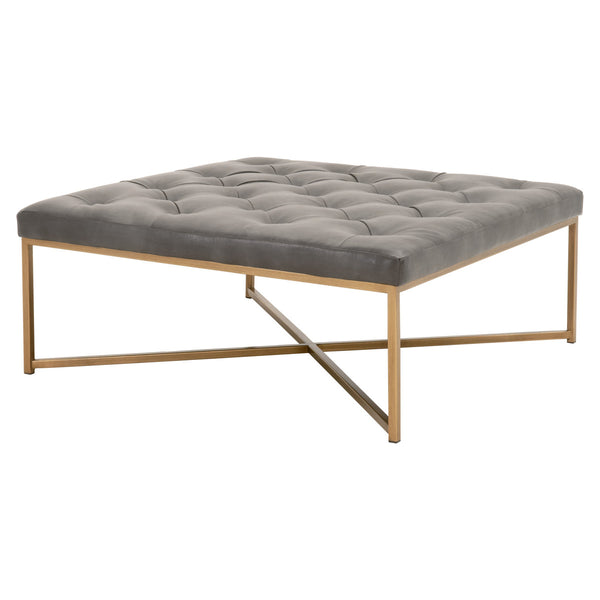 Essentials For Living Rochelle Upholstered Square Coffee Table