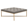 Essentials For Living Rochelle Upholstered Square Coffee Table