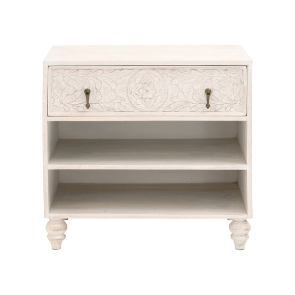 Essentials For Living Rosette 1-Drawer Nightstand