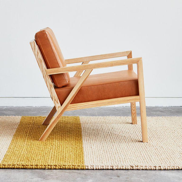 GUS Modern Truss Chair Himalaya Cloud / Ash Natural 