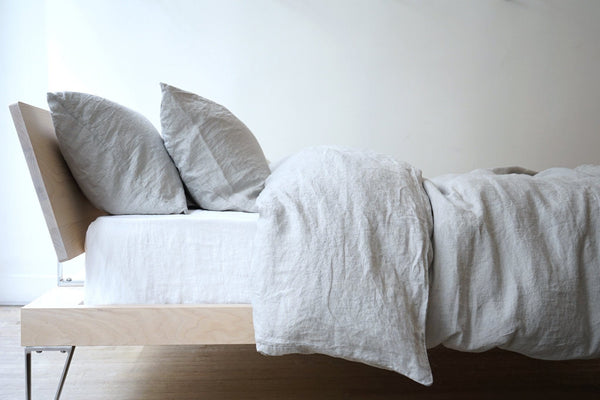 Area Simone Duvet Cover Natural Queen 