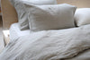 Area Simone French Back Pillow Case Grey Standard 