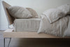Area Simone Flat Sheet Natural Queen 