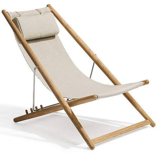 Skargaarden H55 Lounge Chair Beige Papyrus Fabric 