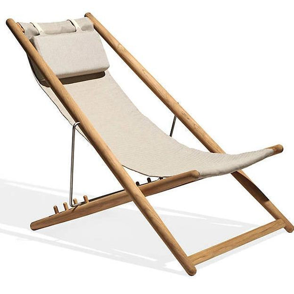 Skargaarden H55 Lounge Chair Beige Papyrus Fabric 