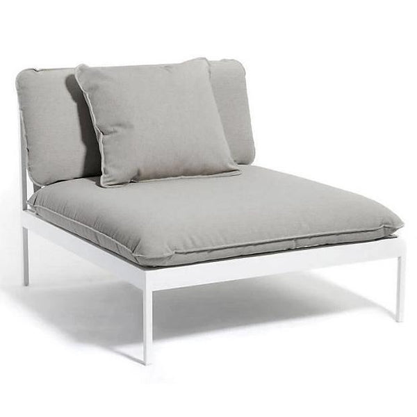 Skargaarden Bönan Lounge Chair Dark Grey Dark Grey Sunbrella Sling 