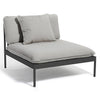 Skargaarden Bönan Lounge Chair Dark Grey Sling / Light grey 