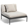 Skargaarden Bönan Lounge Chair Dark Grey Ashe / Light grey 