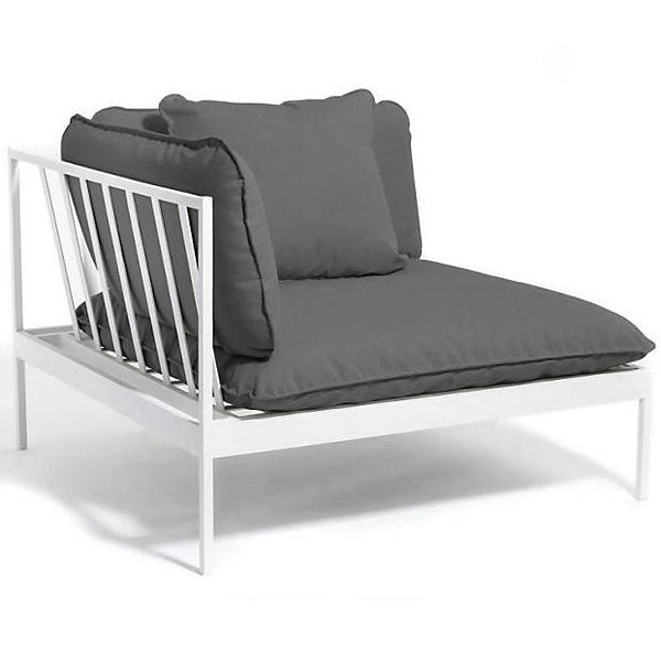 Skargaarden Bönan Lounge End - Corner Dark Grey Dark Grey Sunbrella Sling 