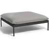 Skargaarden Bönan Lounge Ottoman Dark Grey Sling / Light Grey 