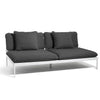 Skargaarden Bönan Lounge Sofa Light Grey Dark Grey Sunbrella Sling 