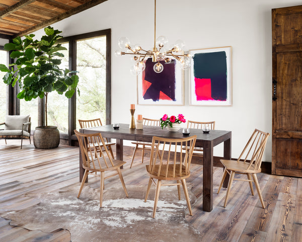 Four Hands Harland Modern Cowhide Rug