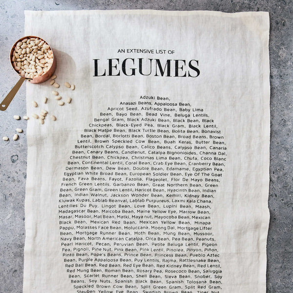 Sir Madam Legume Tea Towel