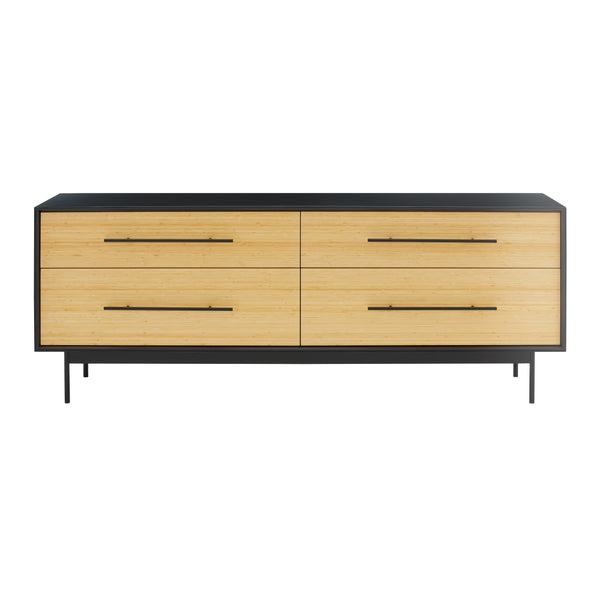 Greenington Santa Cruz 4 Drawer Double Dresser