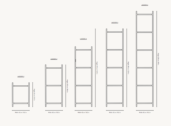Ferm Living Punctual Ladder / Side Cashmere / Ladder 2 