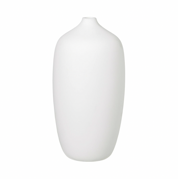 Blomus Ceola Ceramic Vase - 5 inchx10 inch