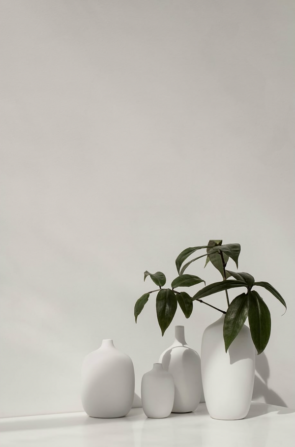 Blomus Ceola Ceramic Vase - 5 inchx10 inch