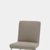 Artless C2 Dining Chair Mushroom Linen Matte Black 