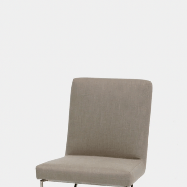 Artless C2 Dining Chair Hopsack Linen Matte Black 