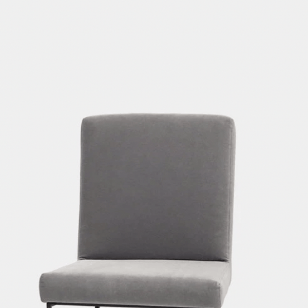Artless C2 Dining Chair Hopsack Linen Matte Black 