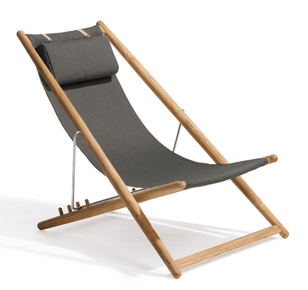 Skargaarden H55 Lounge Chair Beige Papyrus Fabric 