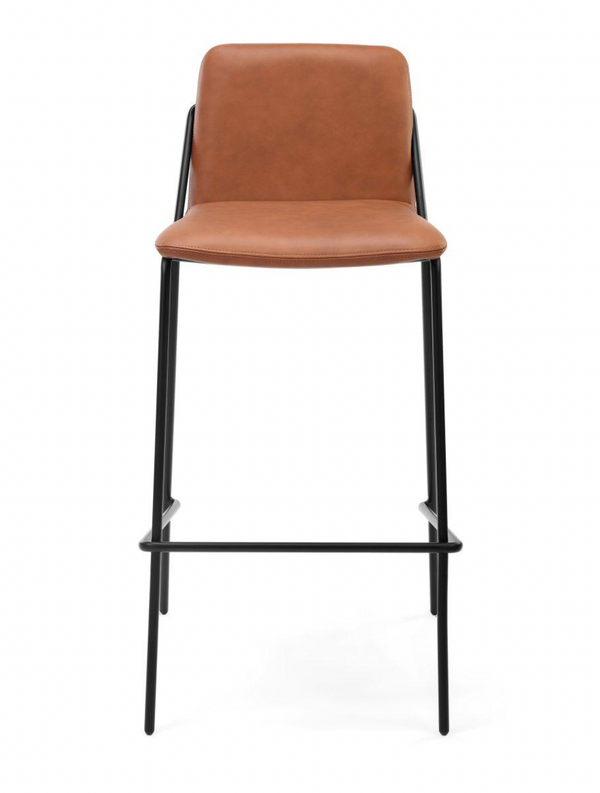 M.A.D. Sling Bar Stool Walnut / Black 