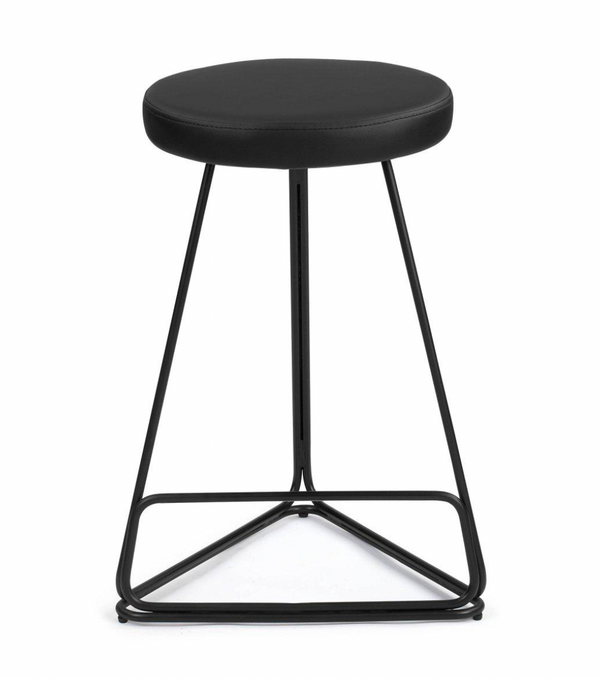 M.A.D. Delta Counter Stool Black / Natural Ash 