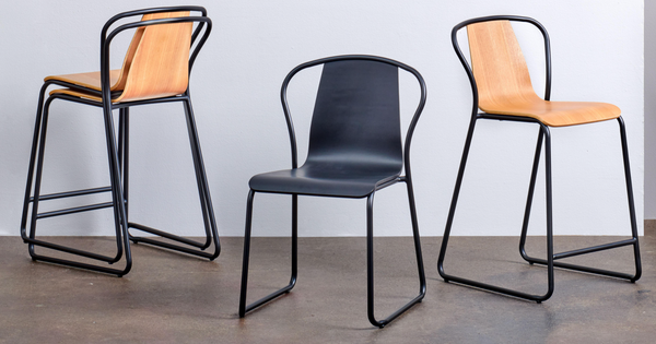 M.A.D Fullerton Counter Stool Black 