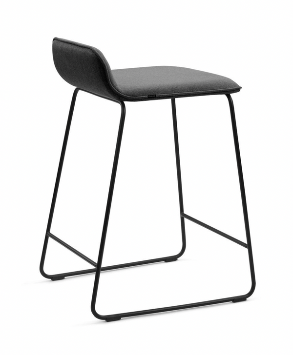 M.A.D. Lolli II Counter Stool Light Grey / Black 