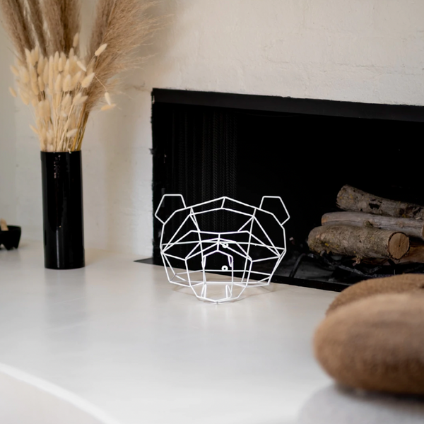 BEND Geometric Animals - Polar Bear Black 