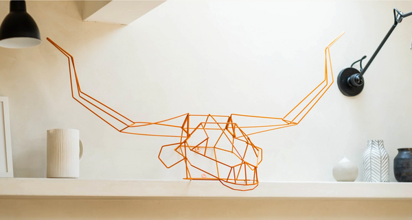 BEND Geometric Animals - Longhorn Black 