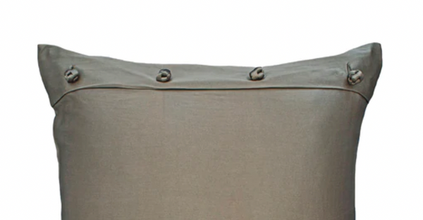 Ann Gish Charmeuse Sham w/ French Knots