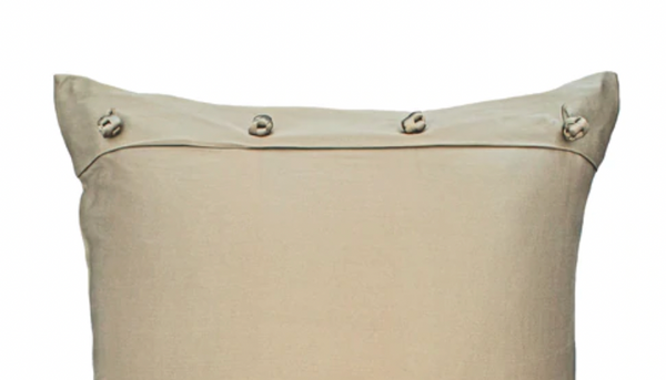 Ann Gish Charmeuse Sham w/ French Knots