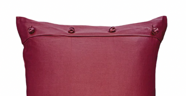 Ann Gish Charmeuse Sham w/ French Knots