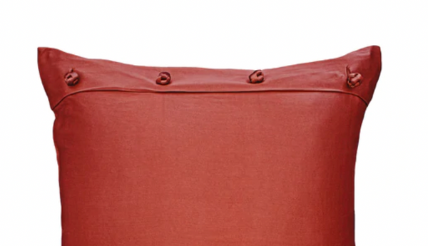 Ann Gish Charmeuse Sham w/ French Knots