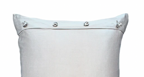 Ann Gish Charmeuse Sham w/ French Knots