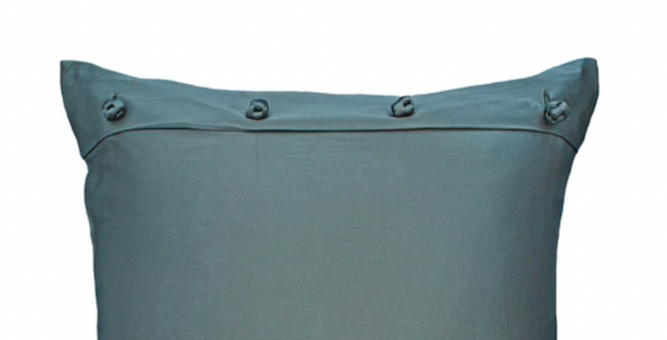Ann Gish Charmeuse Sham w/ French Knots