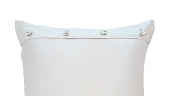 Ann Gish Charmeuse Sham w/ French Knots