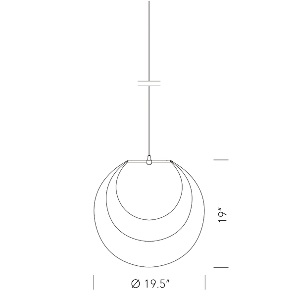 Yamagiwa Mayuhana Mie Pendant 