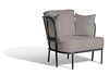 Skargaarden Saltö Lounge Chair Charcoal Grey Beige Taupe 
