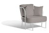 Skargaarden Saltö Lounge Chair White Beige Taupe 