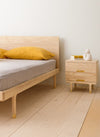 Kalon Simple Bed Ash 