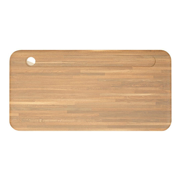 Tom Dixon Slab Desk Natural Oak 